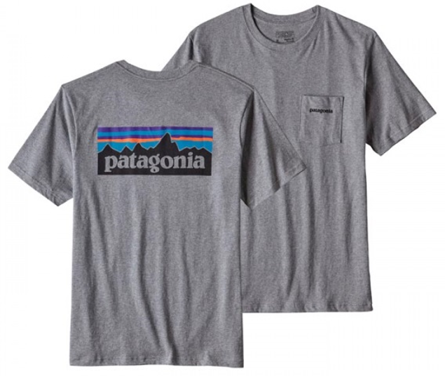 Patagonia  M P-6 Logo Cotton Pocket T-Shirt