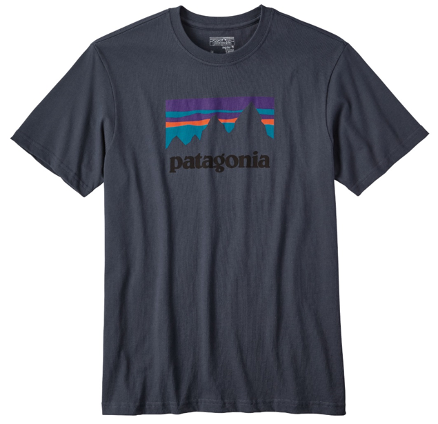 Patagonia  M Shop Sticker Cotton T-Shirt