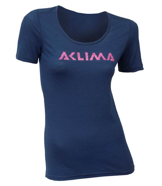 Aclima  LightWool T-shirt Logo Woman