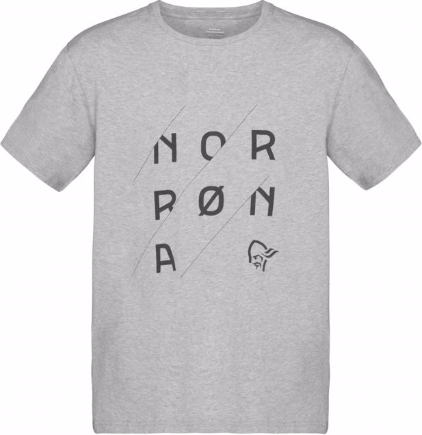 Norrøna  /29 cotton slant logo T-Shirt (M)