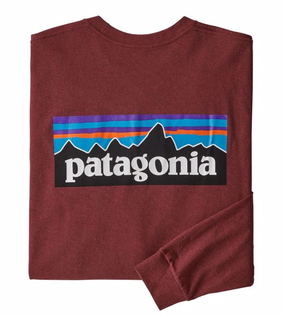Patagonia  M LongSleeved P-6 Logo Responsibili-Tee