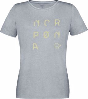 Norrøna /29 cotton slant logo T-Shirt women`s