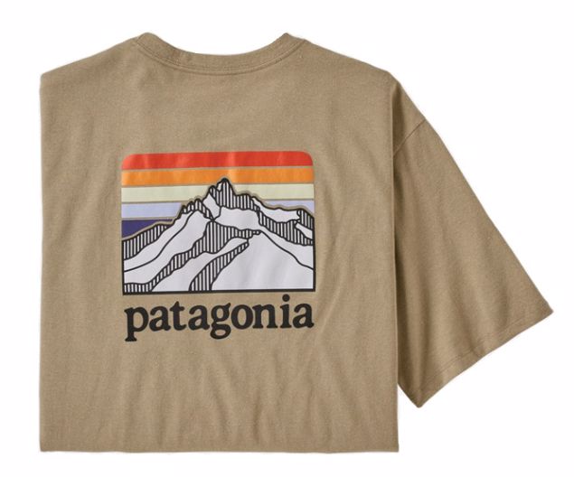 Patagonia  M Line Logo Ridge Pocket Resp-T
