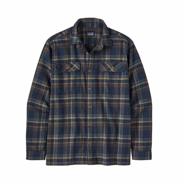 Patagonia  Men`s L/S Organic Cotton Mw Fjord Flannel Shirt