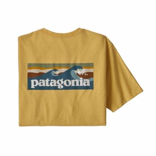 Patagonia Mens Boardshort Logo Pocket Responsibili-Tee