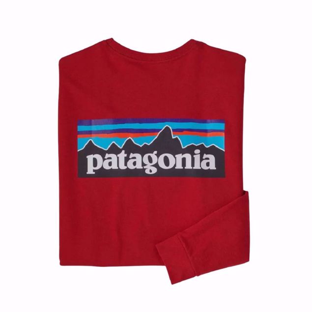 Bilde av Patagonia Men´s L/S P-6 Logo Responsibili-Tee