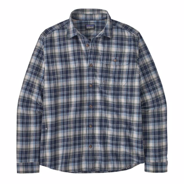 Patagonia Men`s L/S Cotton In Conversion Lw Fjord