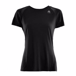 Aclima LightWool 140 sports t-skjorte dame sort
