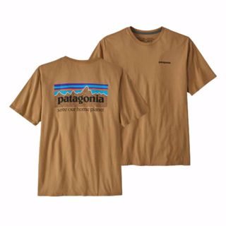 Patagonia  M´S P-6 Mission Organic T-Shirt Brun
